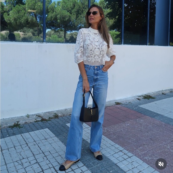 ZARA Embroidered Top ZW Collection - Picture 7 of 11